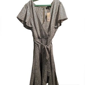 Francesca’s Leopard Print Dress